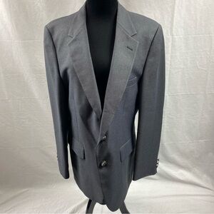 Vintage Johnny Carson Suit Jacket Blazer Gray Large